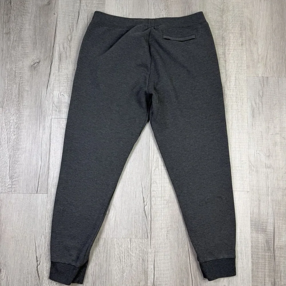 Polo Ralph Lauren Double Knit Jogger Sweatpants Grey Mens Size Large Exc! X